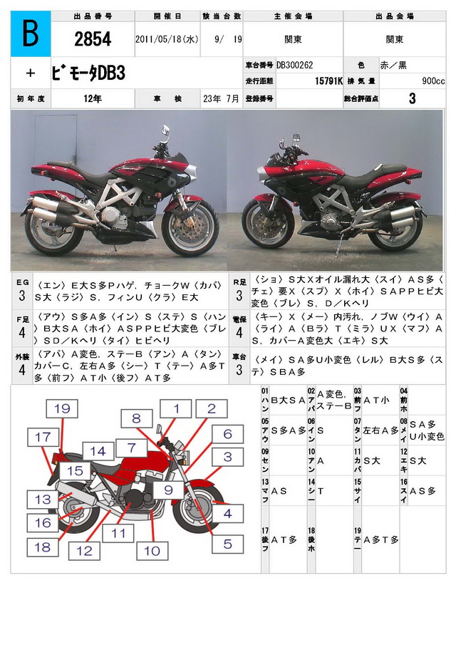 Купить мотоцикл Aprilia Bimota DB3 1996 фото 1
